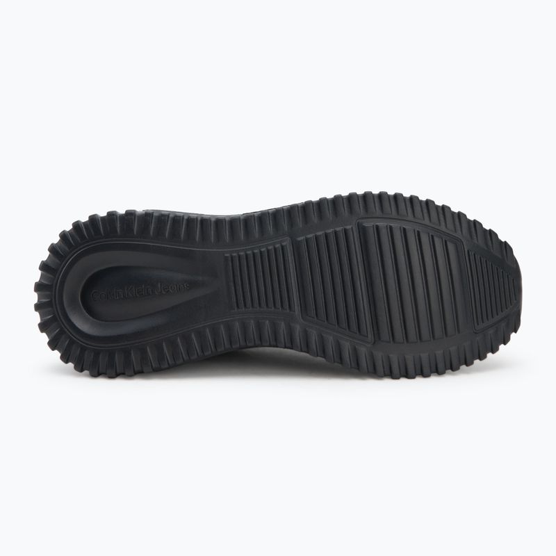 Men's shoes Calvin Klein YM0YM01442 Eva Runner Lace Up Mat Mix 0GJ triple black 4