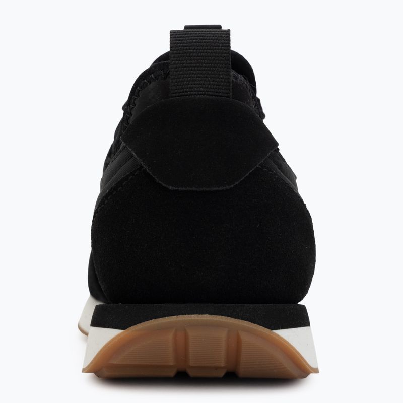 Women's shoes Calvin Klein YW0YW02060 Retro Runner Sock Laceup Mix Mat black/gyn metal/gum 6
