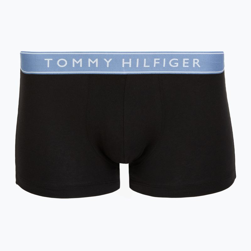 Boxers Tommy Hilfiger Trunk WB 3 pairs brick blue/terra red/army green 2