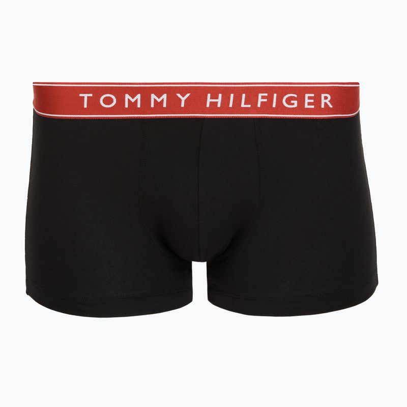 Boxers Tommy Hilfiger Trunk WB 3 pairs brick blue/terra red/army green 3