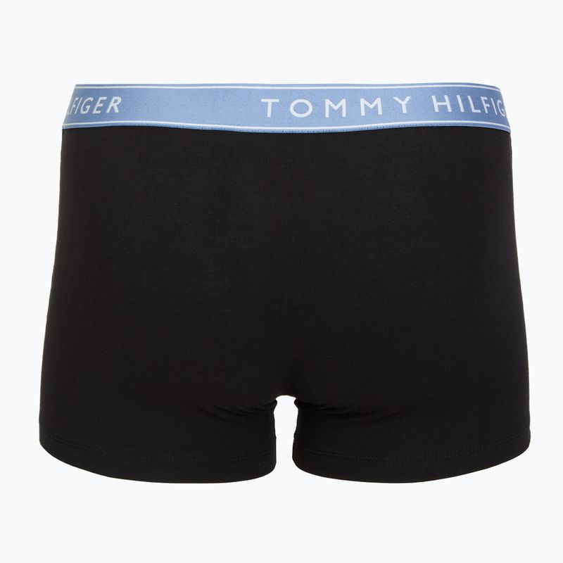 Boxers Tommy Hilfiger Trunk WB 3 pairs brick blue/terra red/army green 5