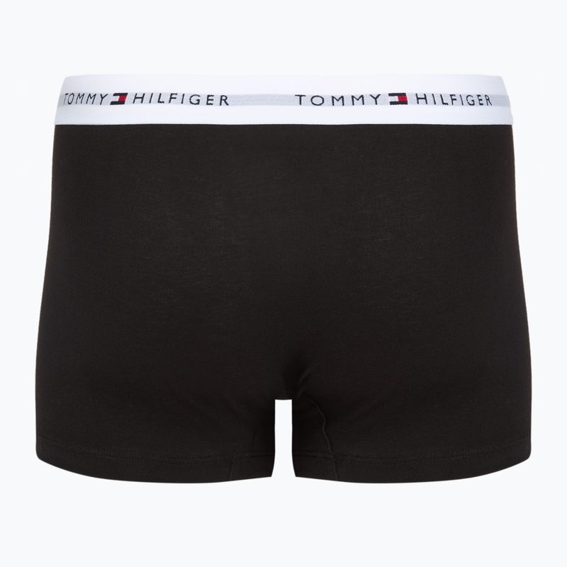 Boxers Tommy Hilfiger Trunk WB 7 pairs blk/mid red/aegean sea/dsrt sky/blu jeans/f r/wht 2