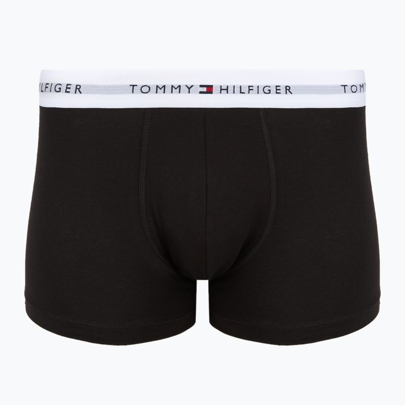 Boxers Tommy Hilfiger Trunk WB 7 pairs blk/mid red/aegean sea/dsrt sky/blu jeans/f r/wht 4