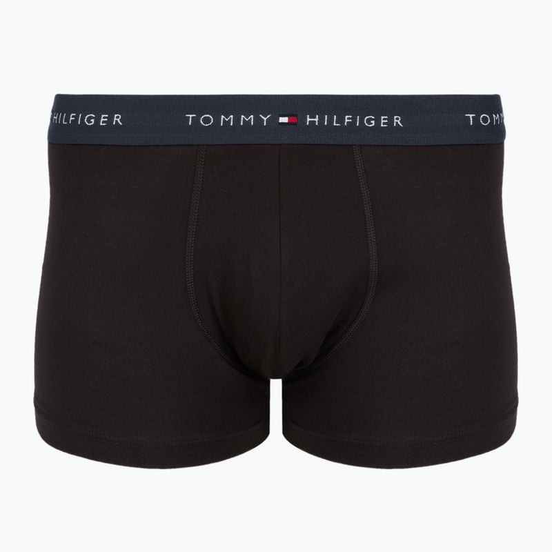 Boxers Tommy Hilfiger Trunk WB 7 pairs blk/mid red/aegean sea/dsrt sky/blu jeans/f r/wht 5