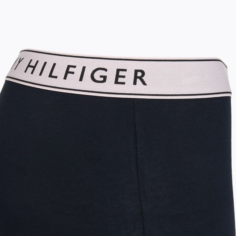 Boxers Tommy Hilfiger Trunk WB 3 pairs purple pink/antique silverer/aegean sea 3