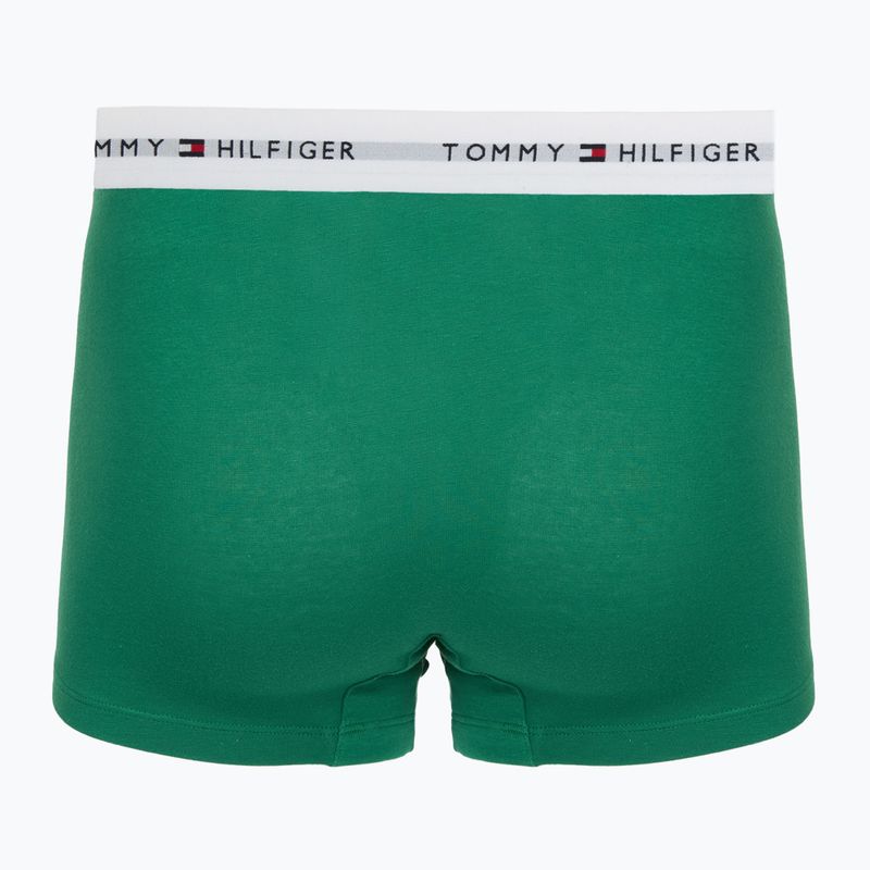 Men's boxers Tommy Hilfiger Trunk 3 pairs army green/prp nvy/nov grn 3