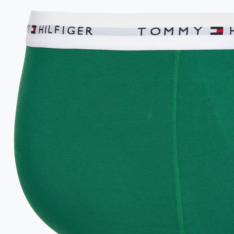 Men's boxers Tommy Hilfiger Trunk 3 pairs army green/prp nvy/nov grn 4