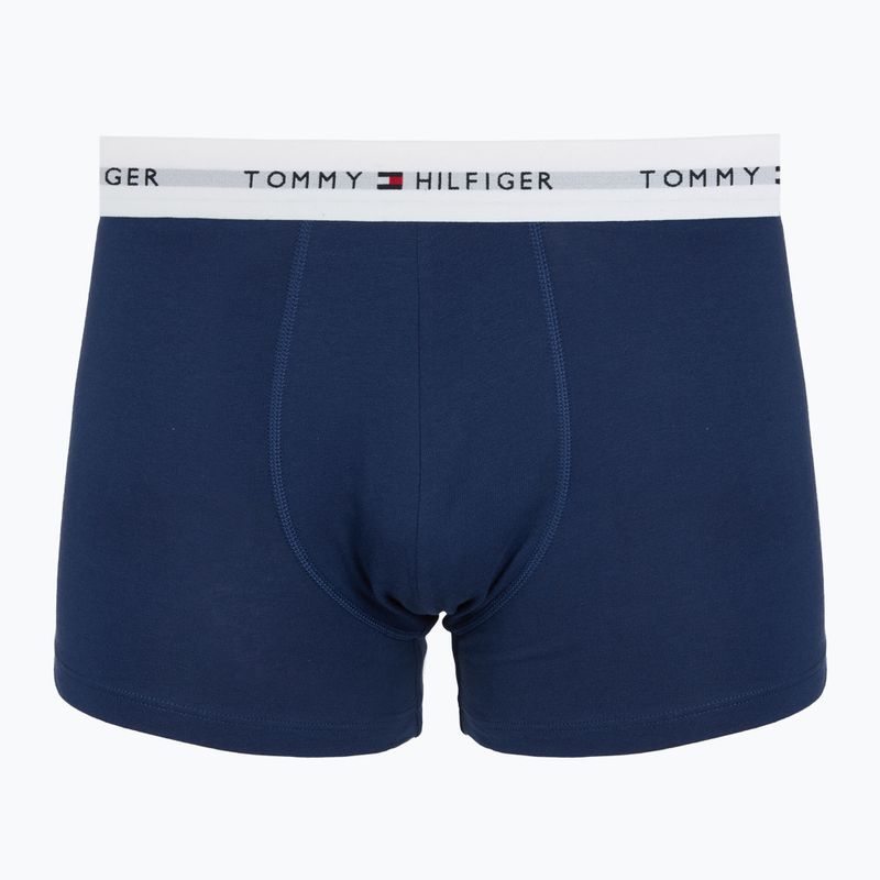 Men's boxers Tommy Hilfiger Trunk 3 pairs army green/prp nvy/nov grn 5