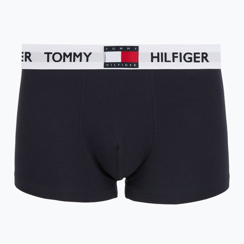 Men's boxers Tommy Hilfiger Trunk medium red/white/navy blue 2