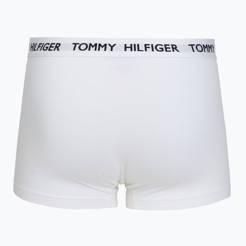 Men's boxers Tommy Hilfiger Trunk medium red/white/navy blue 5