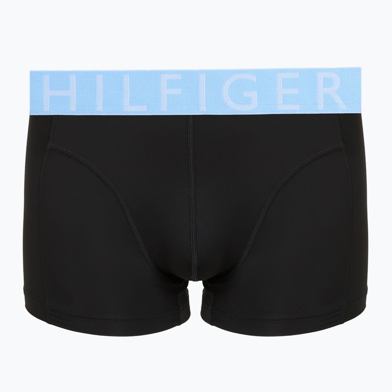 Men's boxers Tommy Hilfiger Trunk WB Cooling Technology 3 steam tra rd/brz blue/jde wnk 2