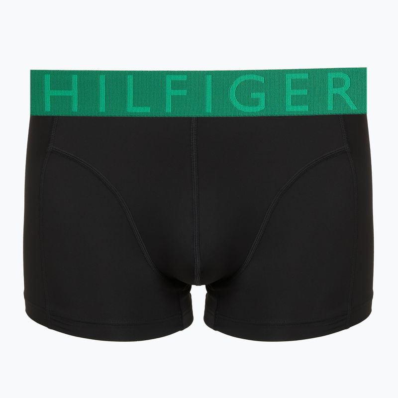 Men's boxers Tommy Hilfiger Trunk WB Cooling Technology 3 steam tra rd/brz blue/jde wnk 5