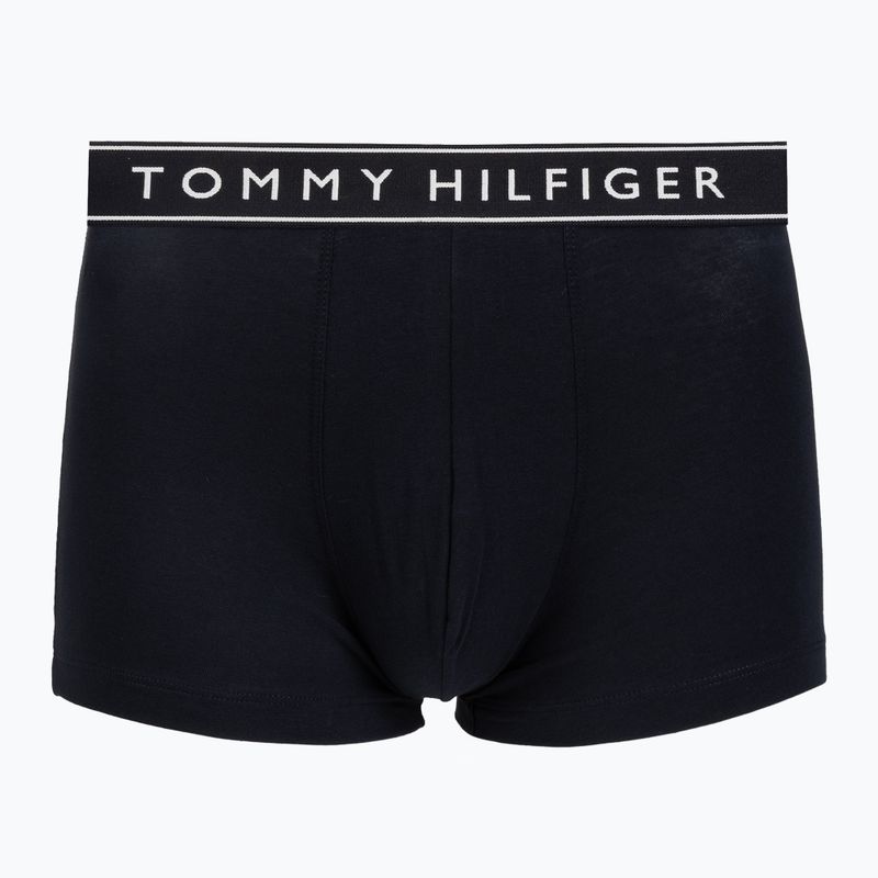Men's boxers Tommy Hilfiger Trunk Dtm white/medium red/navy blue 2