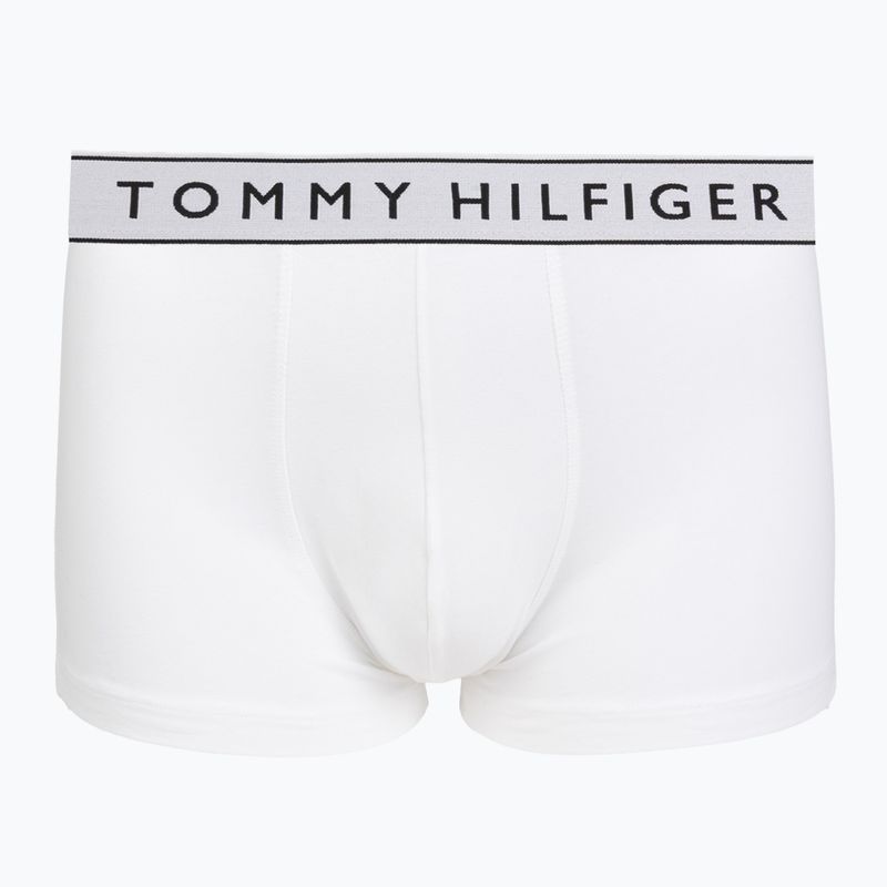 Men's boxers Tommy Hilfiger Trunk Dtm white/medium red/navy blue 4