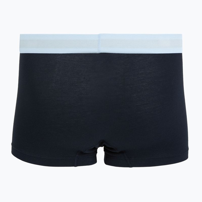 Men's boxers Tommy Hilfiger Trunk WB 3 pairs dark ash/brzy blue/rouge 5