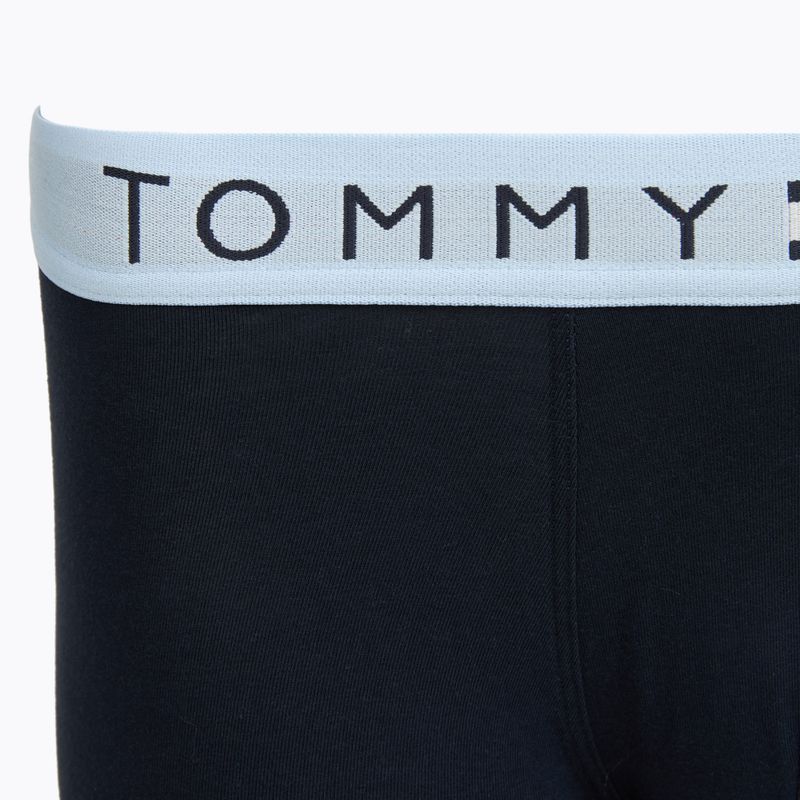 Men's boxers Tommy Hilfiger Trunk WB 3 pairs dark ash/brzy blue/rouge 6