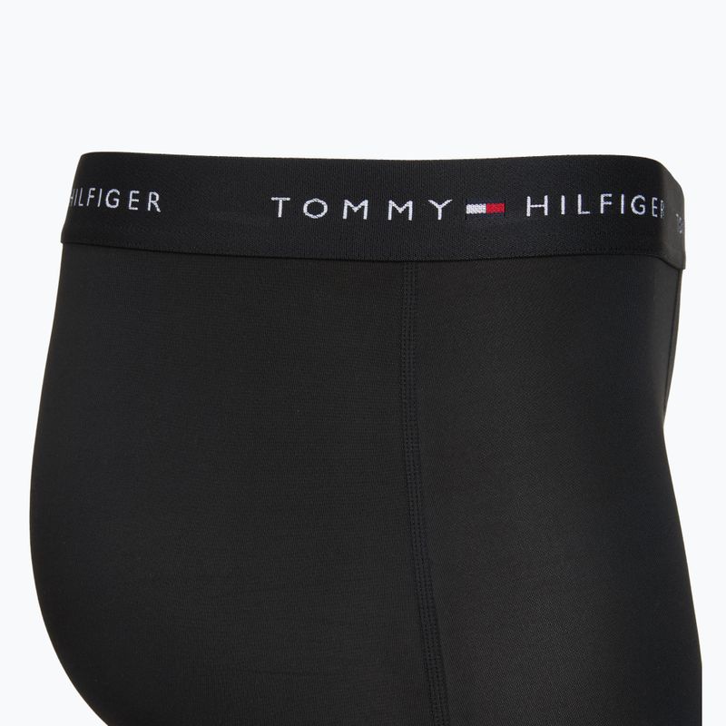 Men's boxers Tommy Hilfiger Micro Long 3 pack black/black/black 4