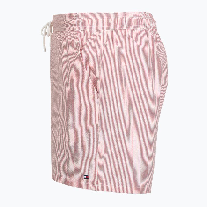 Men's swim shorts Tommy Hilfiger Medium Drawstring Ithaca terra red/ecru ithaca 3