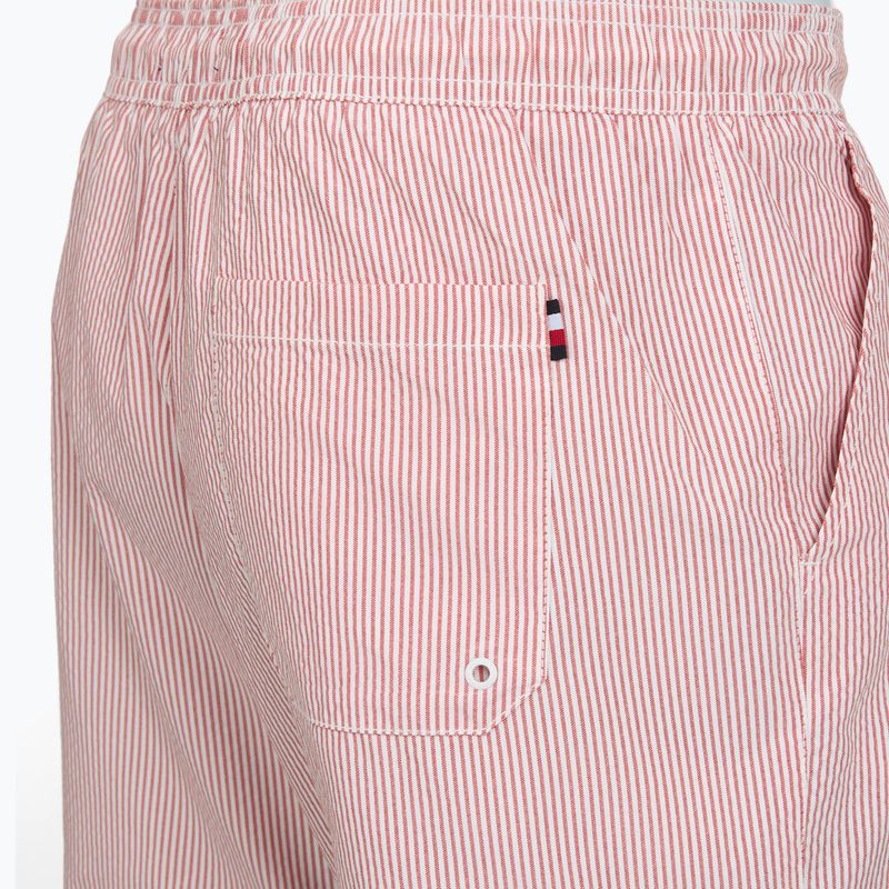 Men's swim shorts Tommy Hilfiger Medium Drawstring Ithaca terra red/ecru ithaca 4
