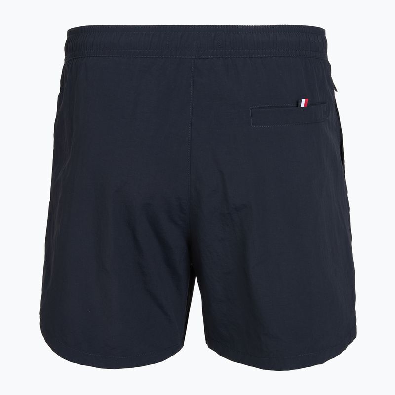 Men's swim shorts Tommy Hilfiger Medium Drawstring Zip Pocket desert sky 2