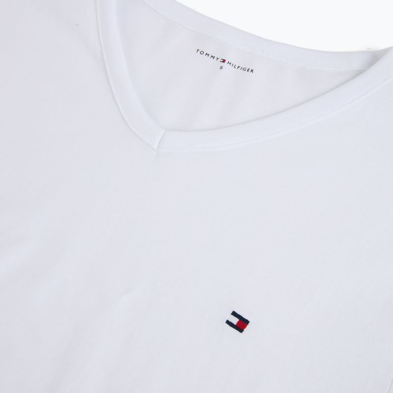 Men's T-shirt Tommy Hilfiger Cotton V-Neck white/white/white 4