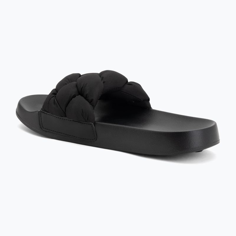 Women's slides Tommy Jeans Braided black 3