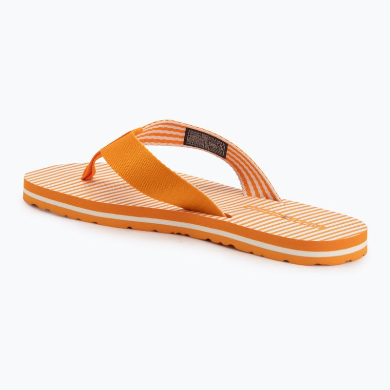 Women's flip-flops Tommy Hilfiger Ithaca Stripe Summer orange hype 3