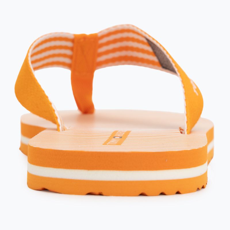 Women's flip-flops Tommy Hilfiger Ithaca Stripe Summer orange hype 6