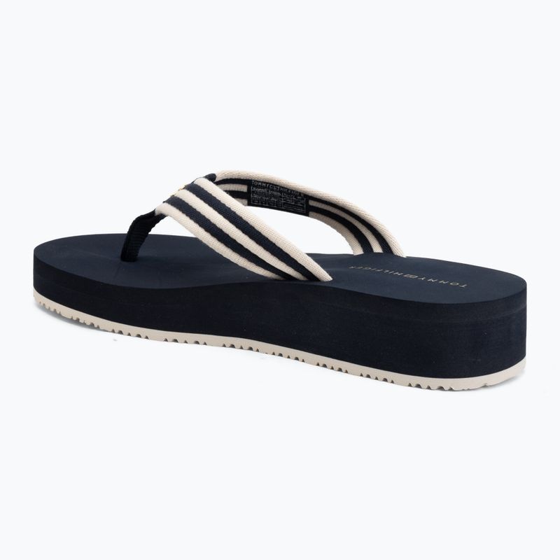Women's flip-flops Tommy Hilfiger Stripe Summer space blue 3