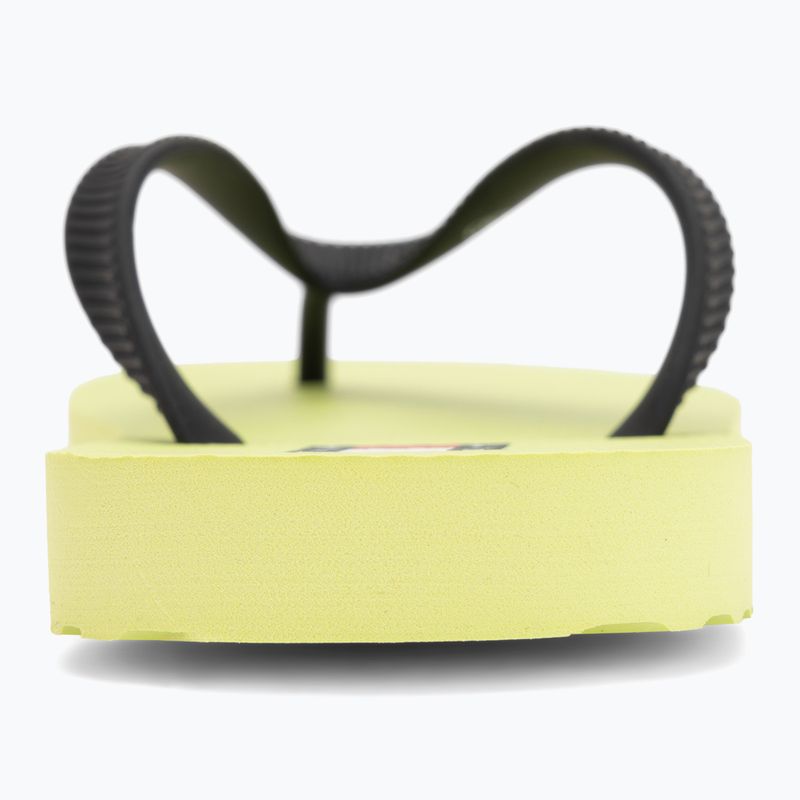Women's flip-flops Tommy Jeans Logo Summer lime essence/black 6