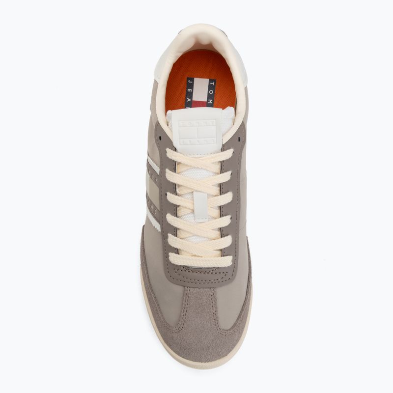 Men's shoes Tommy Jeans Retro Runner Cleated Mix porcini taupe 5