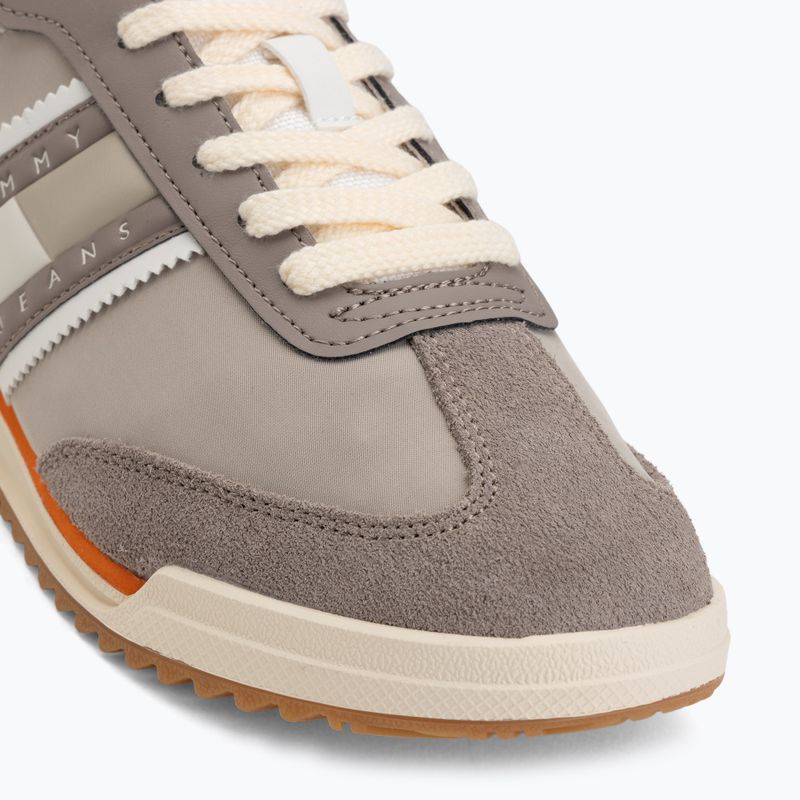 Men's shoes Tommy Jeans Retro Runner Cleated Mix porcini taupe 7