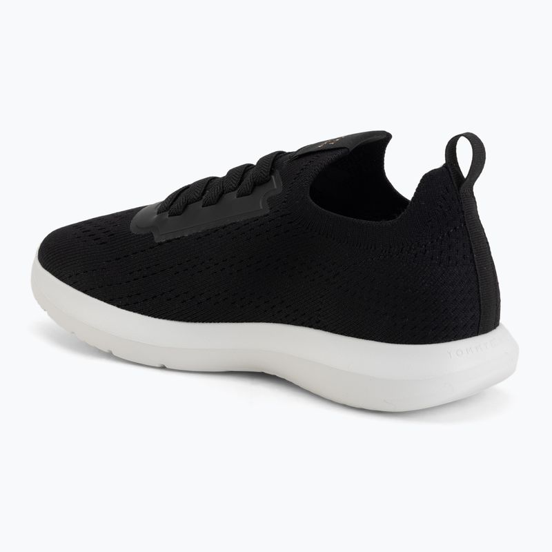Women's shoes Tommy Hilfiger Knit Extralight Runner black 3