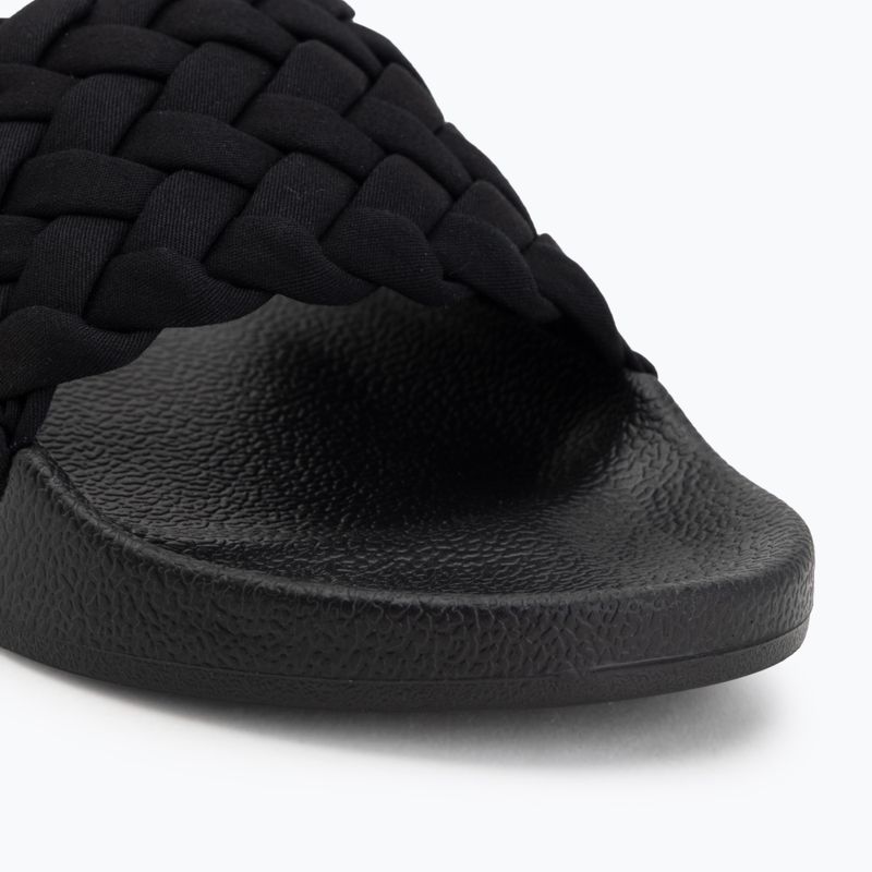 Women's slides Tommy Hilfiger Braided Pool black 7