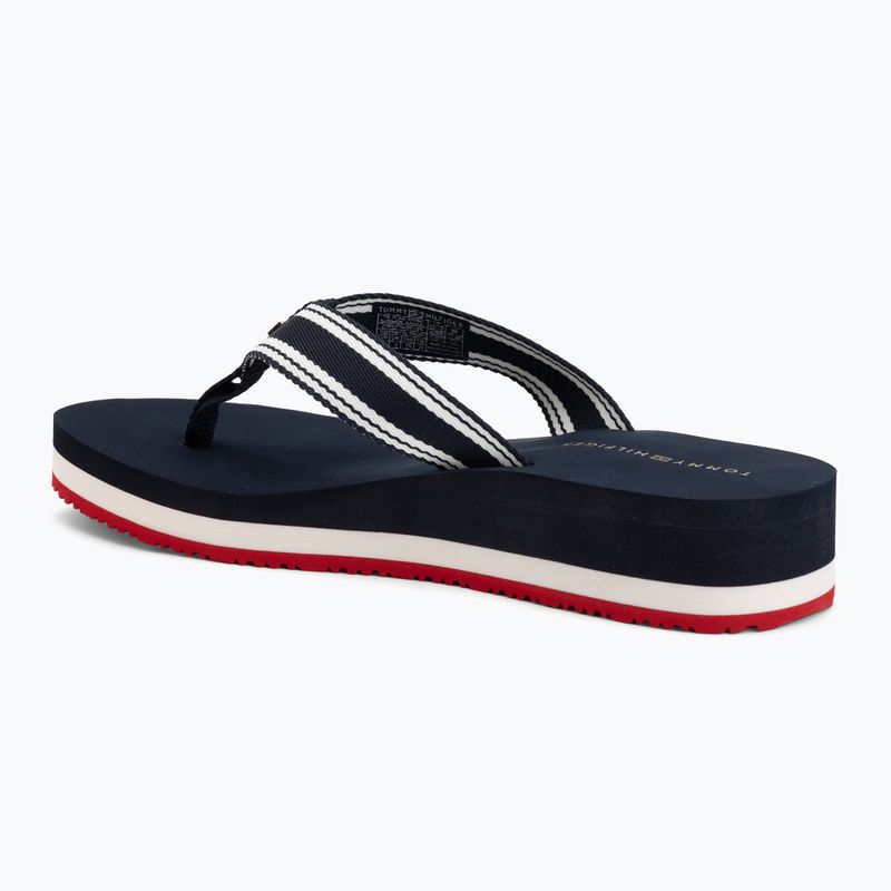 Women's flip-flops Tommy Hilfiger Flag Print Summer Sandal rwb 3