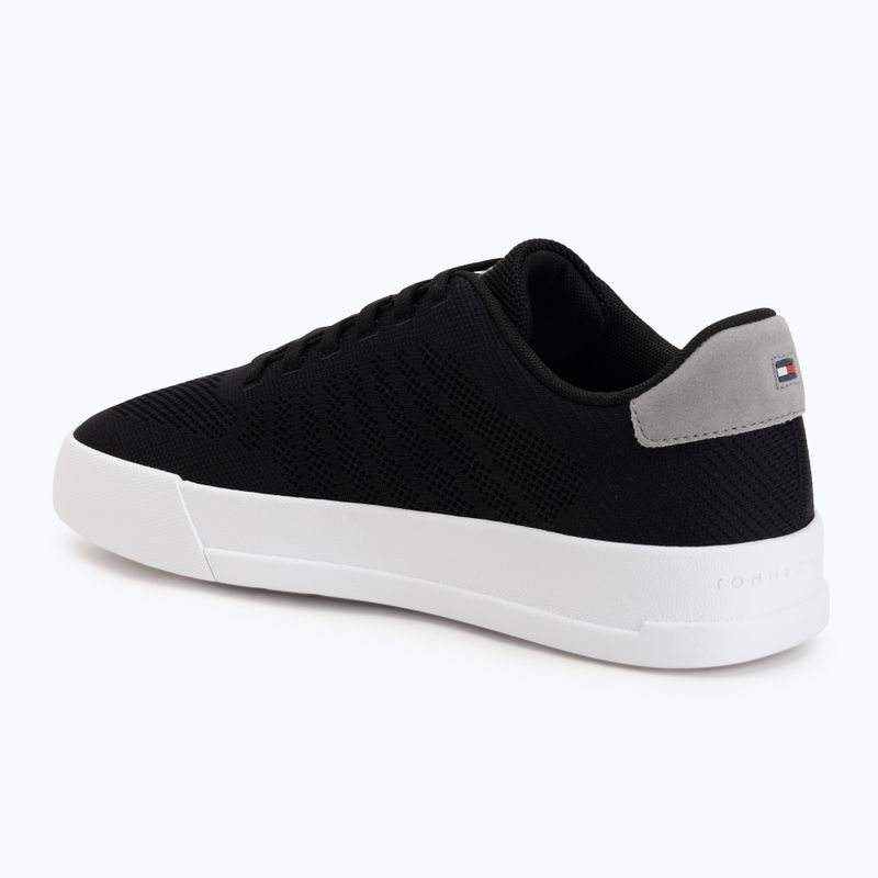 Men's trainers Tommy Hilfiger Court Knit black 3