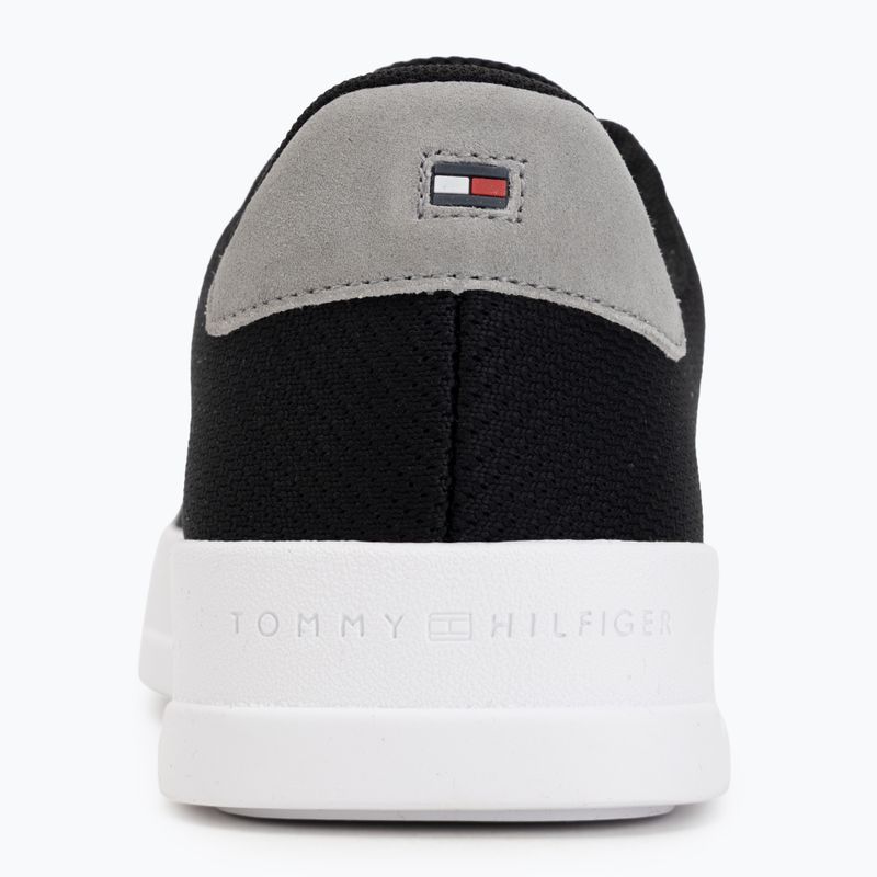 Men's trainers Tommy Hilfiger Court Knit black 6