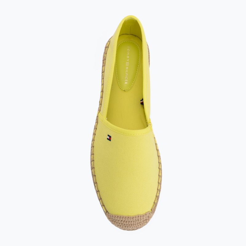 Women's espadrilles Tommy Hilfiger Flag Canvas lime 5
