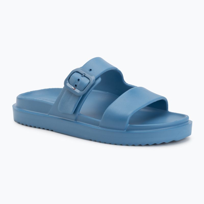 Women's slides Tommy Hilfiger Light Double Strap cobalt steel