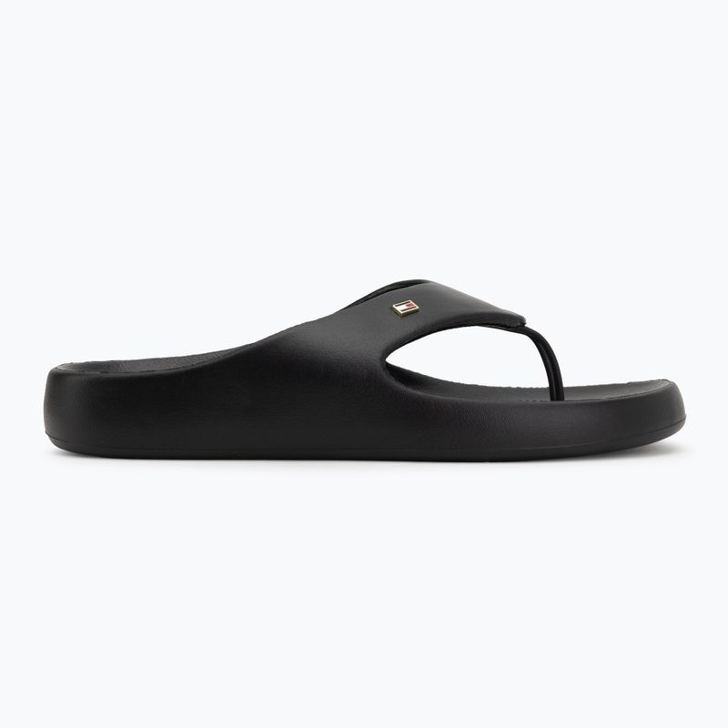 Women's flip-flops Tommy Hilfiger Lightweight Summer Sandal black 2