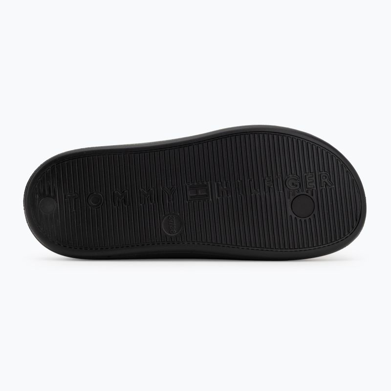 Women's flip-flops Tommy Hilfiger Lightweight Summer Sandal black 4