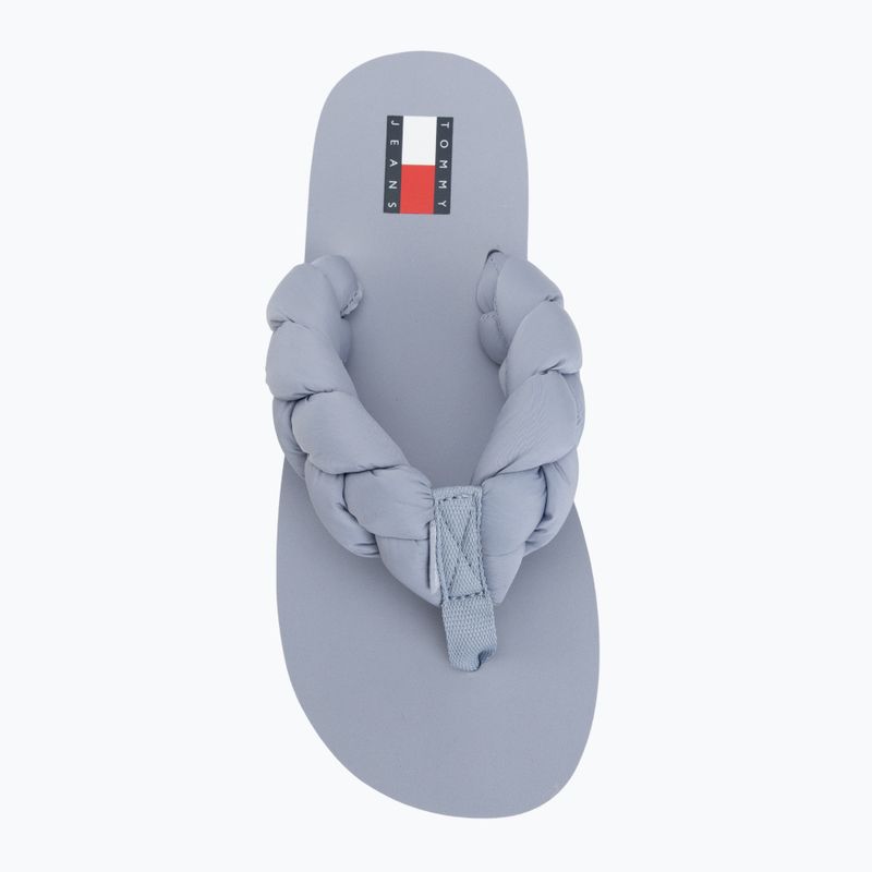 Women's flip-flops Tommy Hilfiger Braided Thong soaring skies 5