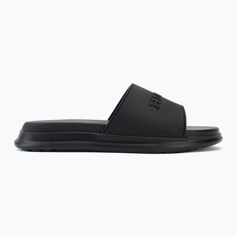 Men's slides Tommy Hilfiger Dual Density black 2