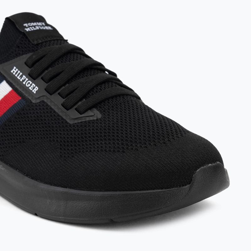 Men's shoes Tommy Hilfiger Lightweight Knitted Runner black 7