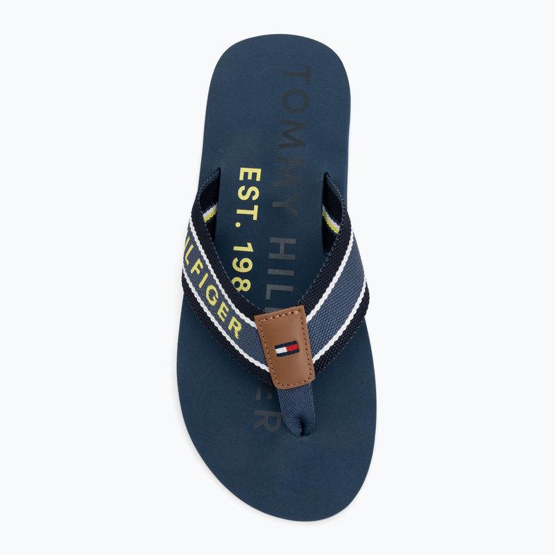 Men's flip-flops Tommy Hilfiger Sporty aegean sea 5
