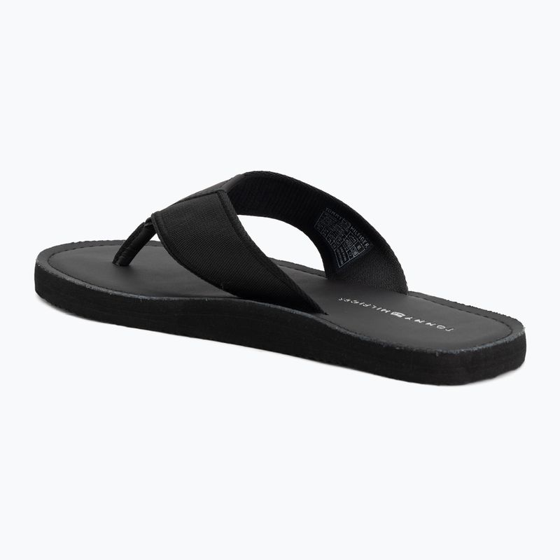 Men's flip-flops Tommy Hilfiger Lbeach Sandal Leather black 3