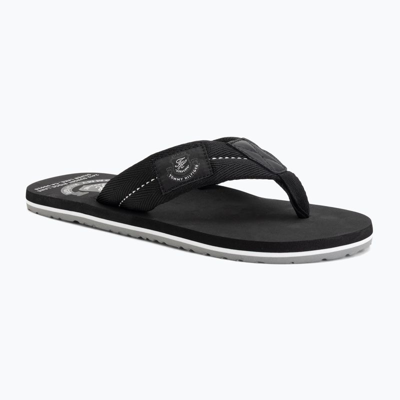 Men's flip-flops Tommy Hilfiger Patch Beach Sandal black