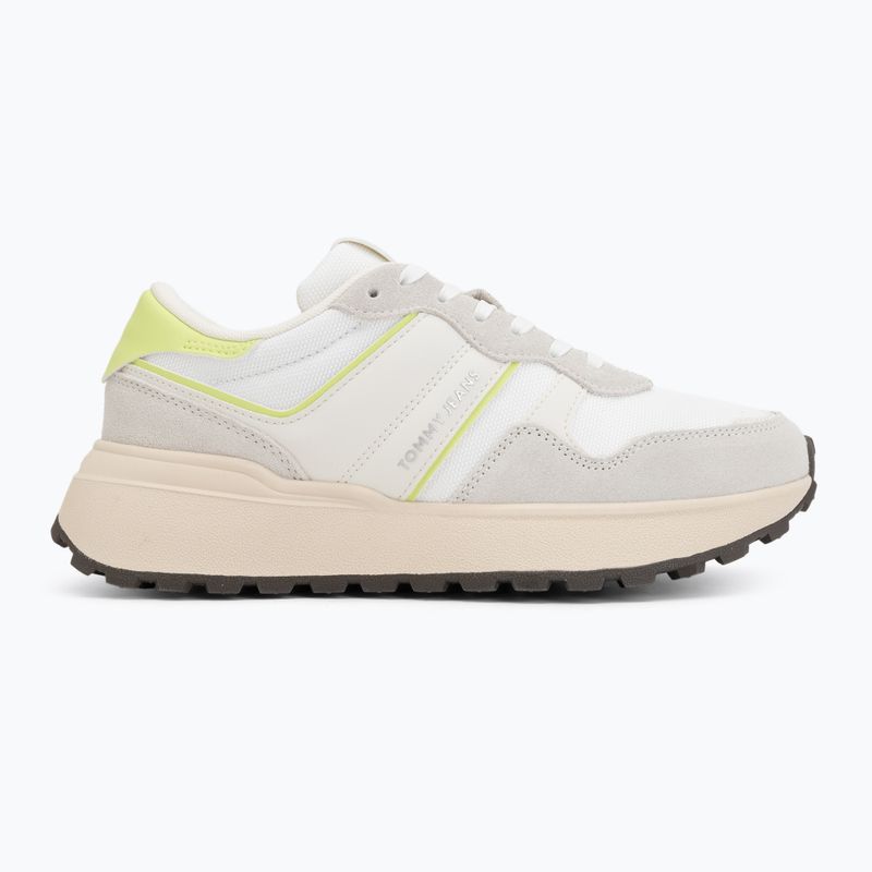 Women's shoes Tommy Jeans Sporty Runner lime essence/ivory 2