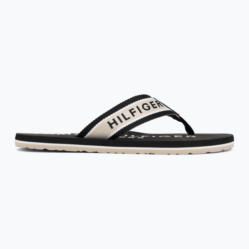 Men's flip-flops Tommy Hilfiger Sporty black 2