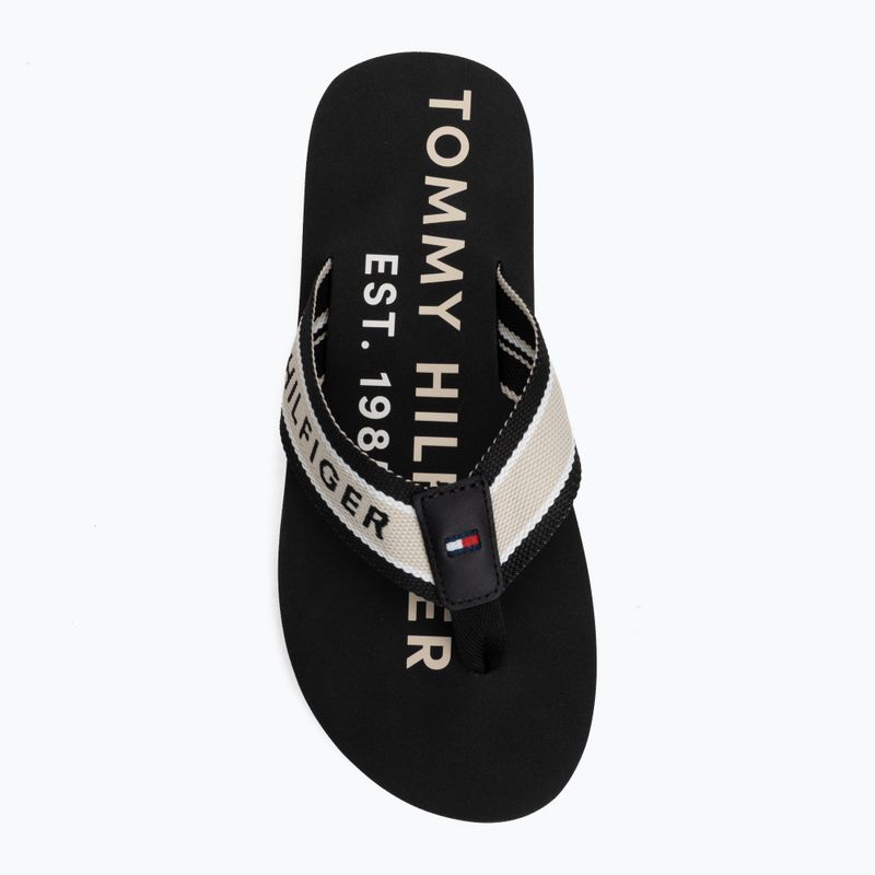 Men's flip-flops Tommy Hilfiger Sporty black 5